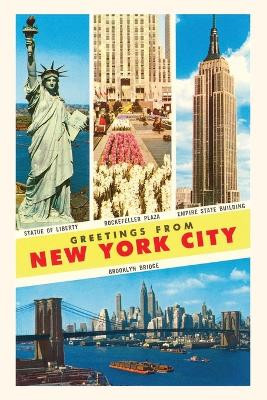 Vintage Journal Scenes, Greetings from New York City by Found Image Press 9781669508243