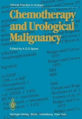 Chemotherapy and Urological Malignancy by A. S. D. Spiers 9781447113348