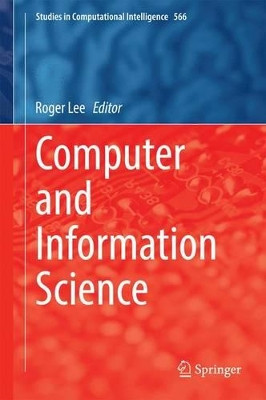 Computer and Information Science by Roger Lee 9783319105086