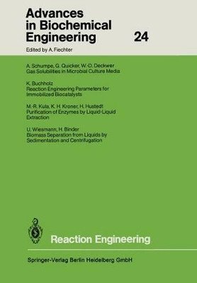 Reaction Engineering by H. Binder 9783662153369