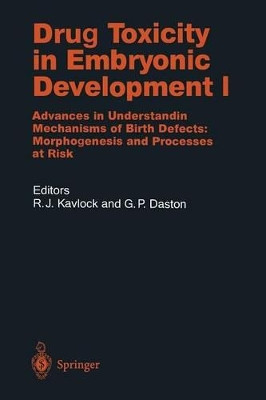 Drug Toxicity in Embryonic Development I: Advances in Understanding Mechanisms of Birth Defects: Morphogenesis and Processes at Risk by Robert J. Kavlock 9783642644085