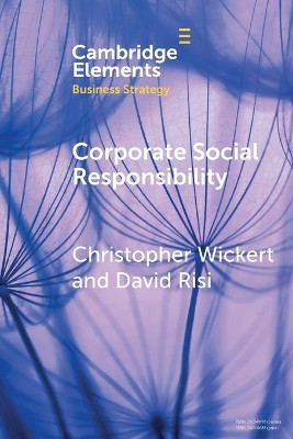 Corporate Social Responsibility by Christopher Wickert 9781108745260