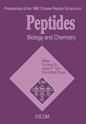 Peptides: Biology and Chemistry by Du Yu-Cang 9789401090681