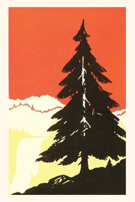 Vintage Journal Lone Pine Silhouette by Found Image Press 9781669504702