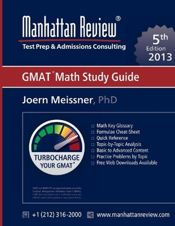 Manhattan Review GMAT Math Study Guide [5th Edition] by Joern Meissner 9781629260136