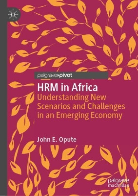 HRM in Africa: Understanding New Scenarios and Challenges in an Emerging Economy by John E. Opute 9783030471279
