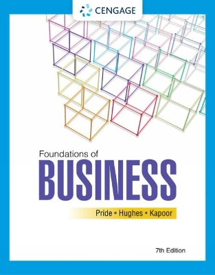 Foundations of Business by  9780357717943