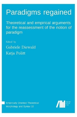Paradigms regained by Gabriele Diewald 9783985540228
