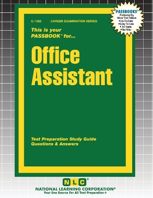 Office Assistant by Passbooks 9781799313823
