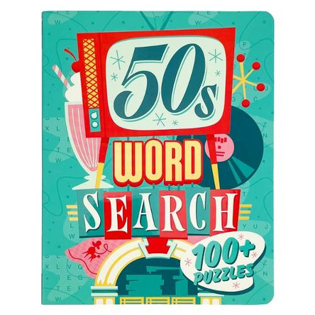 50s Word Search by Jonathan Ball 9798890190123