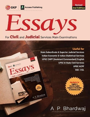 Essays for Civil and Judicial Services by A.P. Bhardwaj 9789389718423