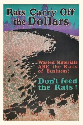 Vintage Journal Rats Carry Off the Dollars by Found Image Press 9781669503330