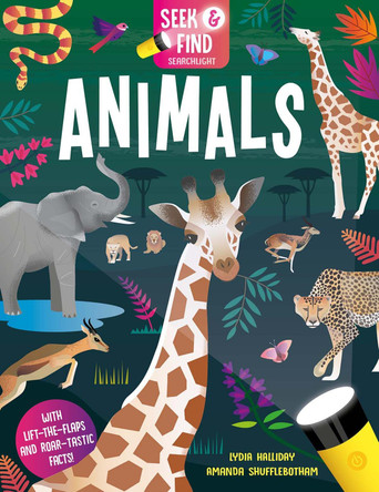 Seek and Find Animals by Lydia Halliday 9781801054935