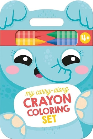 My Carry-Along Crayon Coloring Set: Elephant & Friends (Ages 4+) by Yoyo Books 9789465054223