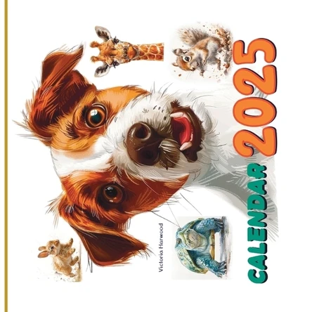 Calendar 2025: Animal Themed Calendar for children by Victoria Harwood 9781917246910