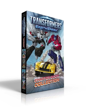 Transformers Earthspark Chapter Book Collection (Boxed Set): Optimus Prime and Megatron's Racetrack Recon!; The Terrans Cook Up Some Mischief!; May the Best Bot Win!; No Malto Left Behind! by Ryder Windham 9781665960243