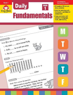 Daily Fundamentals, Grade 1 by Evan-Moor Educational Publihsers