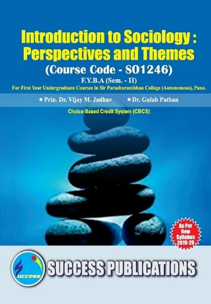 Introduction to Sociology : Perspectives and Themes by Dr Dr Gulab Prin Vijay M Jadhav 9789393220950