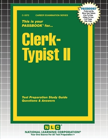 Clerk-Typist II by Passbooks 9781799335726