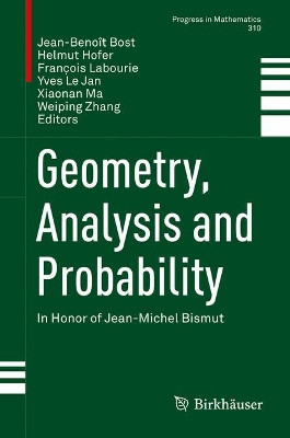 Geometry, Analysis and Probability: In Honor of Jean-Michel Bismut by Jean-Benoit Bost 9783319496368