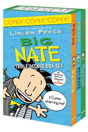 Big Nate 3-Book Comix Box Set: Big Nate: What Could Possibly Go Wrong? and Big Nate: Here Goes Nothing, and Big Nate: Genius Mode by Lincoln Peirce