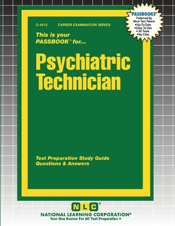 Psychiatric Technician by Passbooks 9781799342120