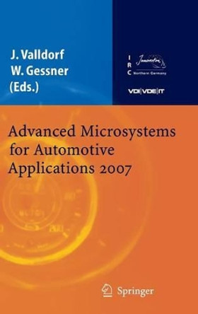 Advanced Microsystems for Automotive Applications 2007 by Jurgen Valldorf 9783540713241