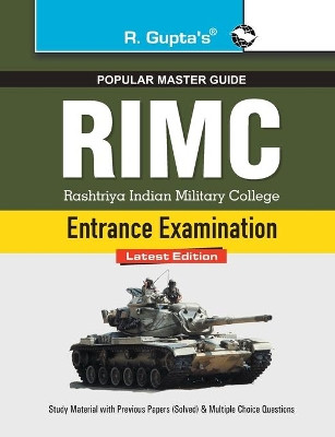 Rimc (Rashtriya Indian Military College) Entrance Examination Guide by Rph Editorial Board 9789350126004