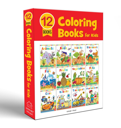 Colouring Books for Kids by Wonder House Books 9789388369787