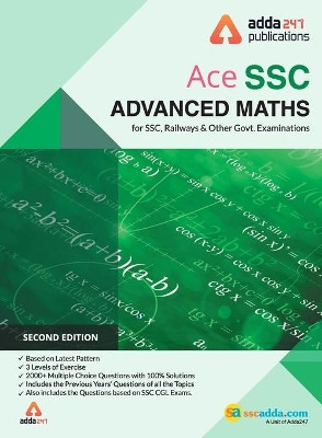 Advance Maths Book for SSC CGL, CHSL, CPO and Other Govt. Exams (English Printed Edition) by Adda247 9789388964180