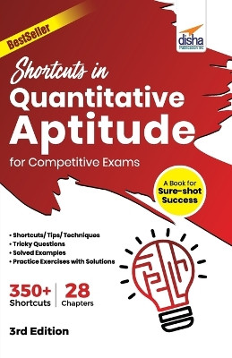 Shortcuts in Quantitative Aptitude for Competitive Exams 3rd Edition by Disha Experts 9789391025250