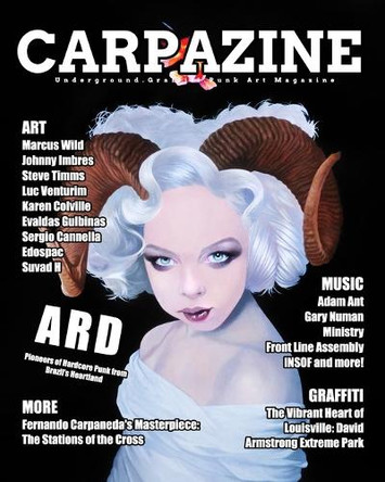 Carpazine Art Magazine Issue Number 41: Underground.Graffiti.Punk Art Magazine by Carpazine 9798331140137