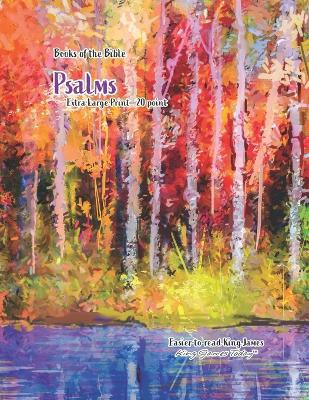 Books of the Bible Psalms Extra Large Print 20 Point: Easier-To-read King James, King James Today by Paula Nafziger 9781948136860