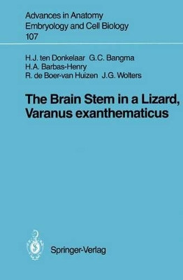 The Brain Stem in a Lizard, Varanus exanthematicus by Hendrik J.Ten Donkelaar 9783540179481