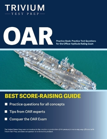 OAR Practice Book: Practice Test Questions for the Officer Aptitude Rating Exam by Simon 9781637980897 OAR Practice Book: Practice Test Questions for the Officer Aptitude Rating Exam by Simon 9781637980897