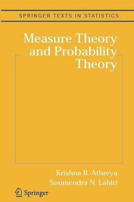 Measure Theory and Probability Theory by Krishna B. Athreya 9781441921918