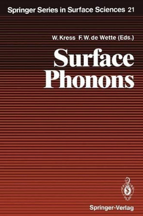 Surface Phonons by Winfried Kress 9783642757877 Surface Phonons by Winfried Kress 9783642757877