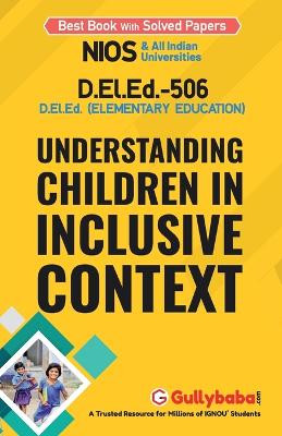 Understanding Children in Inclusive Context by Gullybaba Com Panel 9789386276766