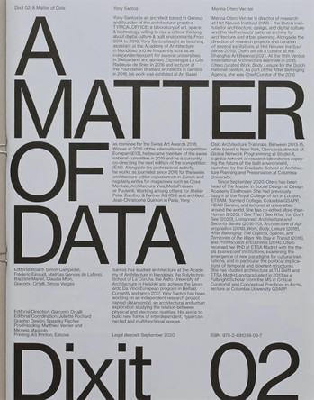 Dixit 02 - A Matter Of Data 9782491039097
