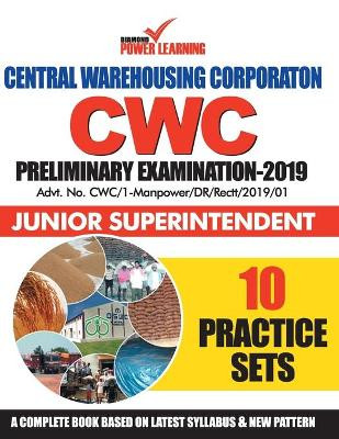 Central Warehousing Corporation - Preliminary Examination - Junior Superintendent - 10 PTP by Diamond Learning Power 9789352966677
