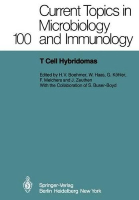 T Cell Hybridomas: A Workshop at the Basel Institute for Immunology by S. Buser-Boyd 9783642685880