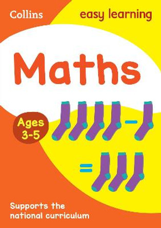 Maths Ages 3-5: New Edition (Collins Easy Learning Preschool) by Collins Easy Learning