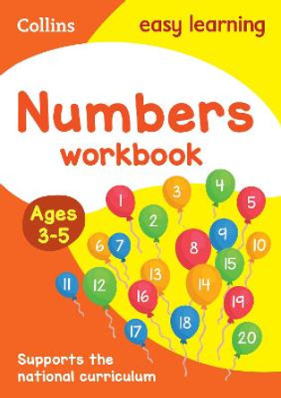 Numbers Workbook Ages 3-5: New Edition (Collins Easy Learning Preschool) by Collins Easy Learning