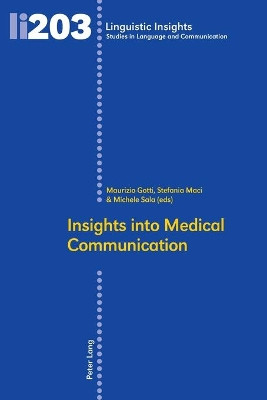 Insights Into Medical Communication by Maurizio Gotti 9783034316941