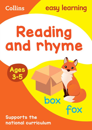 Reading and Rhyme Ages 3-5: New Edition (Collins Easy Learning Preschool) by Collins Easy Learning