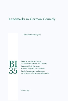 Landmarks in German Comedy by Peter Hutchinson 9783039101856