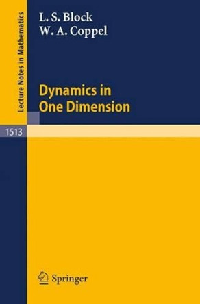 Dynamics in One Dimension by Louis S. Block 9783540553090