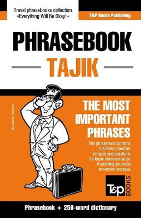 English-Tajik phrasebook and 250-word mini dictionary by Andrey Taranov 9781786167415