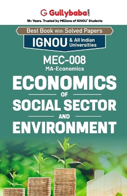 Economics of Social Sector and Environment by Gullybaba Com Panel 9789381066669