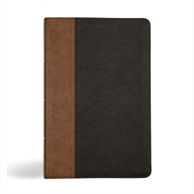 KJV Personal Size Giant Print Bible, Black/Brown 9781430094760